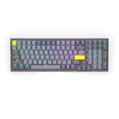 Endorfy Celeris 1800 Hot-swappable Безжична геймърска механична клавиатура с Endorfy Yellow by Gateron суичове
