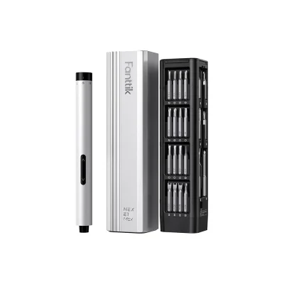 Fanttik E1 Max Silver Електрическа отвертка за електроника с 50 накрайника