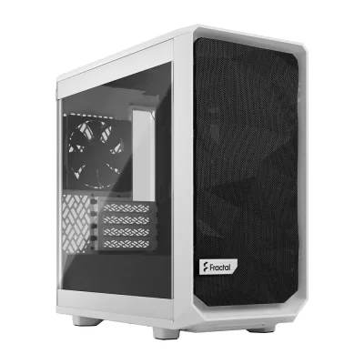 Fractal Design Meshify 2 Mini White TG Clear Tint Компютърна кутия 