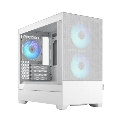 Fractal Design Pop Mini Air RGB White TG Clear Компютърна кутия