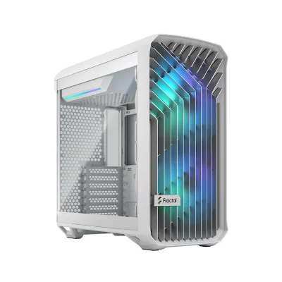 Fractal Design Torrent Compact White RGB TG Clear Tint Компютърна кутия
