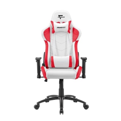 FragON 2X Series White/Red Геймърски Ергономичен стол