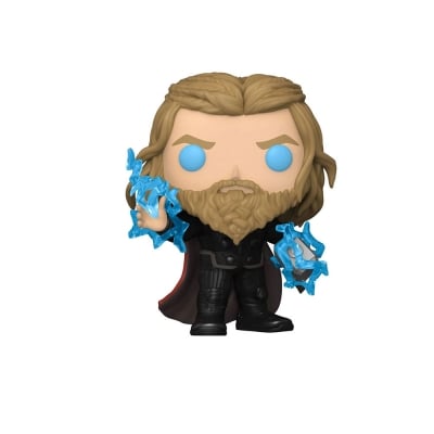 Funko POP! Marvel Avengers Endgame Thor* with Thunder (Glows in the Dark) (Special Edition) Фигурка