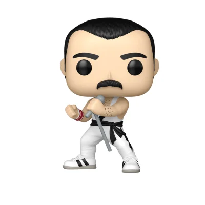 Funko Pop! Rocks: Queen - Freddie Mercury (White Singlet) #496 Фигурка
