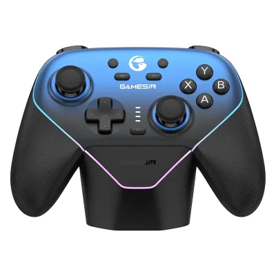 GameSir Super Nova Nightfall Blue безжичен геймпад със зарядна станция
