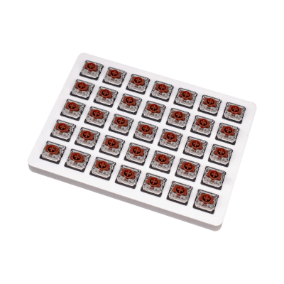 Gateron Low Profile 2.0 Brown Switch Set 110 броя Комплект геймърски механични суичове за клавиатура