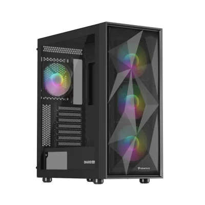 Genesis DIAXID 605 RGB Black Компютърна кутия