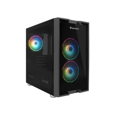 Genesis IRID 353 ARGB Black Компютърна кутия