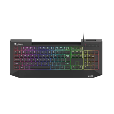 Genesis Lith 400 RGB Геймърска клавиатура с тихи X-Scissor суичове