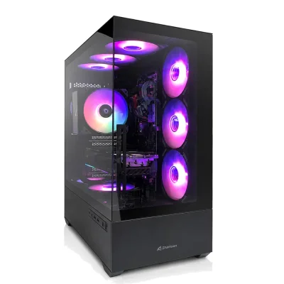 GGPC Hellhound AMD Ryzen 5 9600X / RX 9070 XT 16GB / 32GB DDR5 / 1TB SSD Геймърски компютър