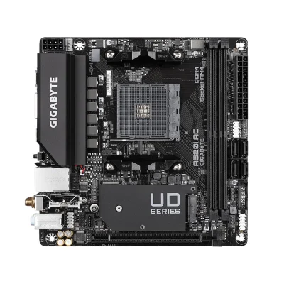 Gigabyte A520I AC, AM4, DDR4, Wi-Fi 5 Дънна платка