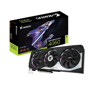 Gigabyte AORUS GeForce RTX 4060 ELITE 8GB GDDR6 Видео карта
