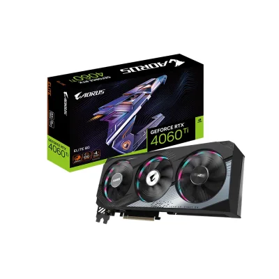 Gigabyte AORUS GeForce RTX 4060 Ti ELITE 8GB GDDR6 Видео карта