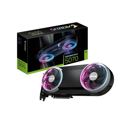 Gigabyte AORUS GeForce RTX 5070 INFINITY Black/Grey 12 GB GDDR7 Видео карта