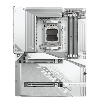 Gigabyte B850 AORUS STEALTH ICE, AM5, DDR5, Wi-Fi 7 Дънна платка