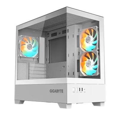 Gigabyte C201 PANORAMIC ICE ARGB White Компютърна кутия