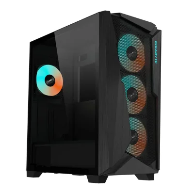 Gigabyte  C301 Glass V2 Black Компютърна кутия