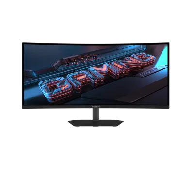 Gigabyte G34WQC2 VA 34", 200Hz, 1ms, 21:9 UWQHD (3440x1440), AMD FreeSync Premium, VESA DisplayHDR 400, 1500R Извит геймърски монитор