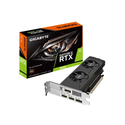 Gigabyte GeForce RTX 3050 OC Edition Low Profile 6GB GDDR6 Видео карта