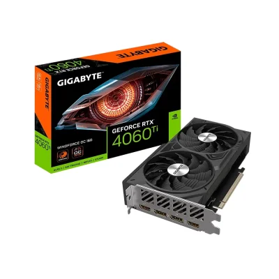 Gigabyte GeForce RTX 4060 Ti WINDFORCE OC, 16GB GDDR6 Видео карта