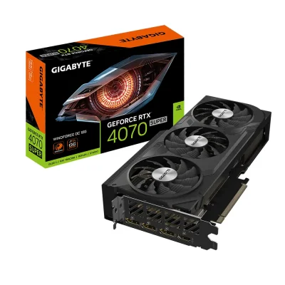 Gigabyte GeForce RTX 4070 SUPER WINDFORCE OC Edition 12GB GDDR6X Видео карта