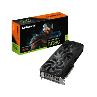 Gigabyte GeForce RTX 5080 WINDFORCE OC SFF, 16GB GDDR7 Видео карта