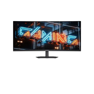 GIGABYTE MO34WQC36 34" QD-OLED, 360Hz, 0.03ms, 21:9 Ultra Wide QHD (3440 x 1440), AMD FreeSync Premium Pro, VESA DisplayHDR True Black 500, 1800R Извит геймърски монитор