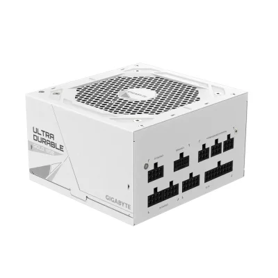 Gigabyte UD850GM PG5W White, 1300W, 80 Plus Gold, Fully Modular Захранване за компютър