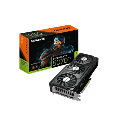 Gigabyte WINDFORCE OC V2 GeForce RTX 5070 Ti, 16GB GDDR7 Видео карта