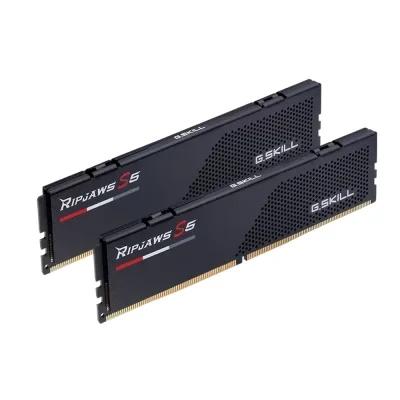 G.SKILL Ripjaws S5 Black 128GB (2x64), DDR5, 6400MHz, CL36, Intel XMP RAM памет