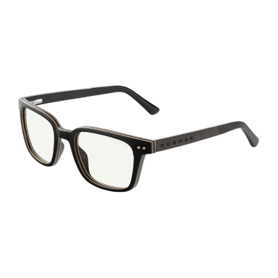 GUNNAR Muir Ebony - Clear Pro Геймърски очила за компютър