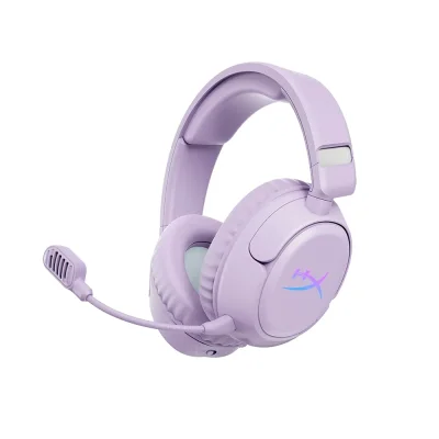 HyperX Cloud Flight 2 Lavender Геймърски безжични слушалки с микрофон