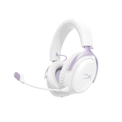 HyperX Cloud III S Wireless Lavender Геймърски безжични слушалки с микрофон