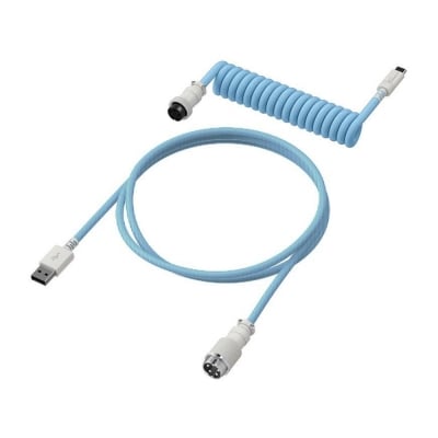 HyperX Coiled Cable USB-C Light Blue Кабел за клавиатура
