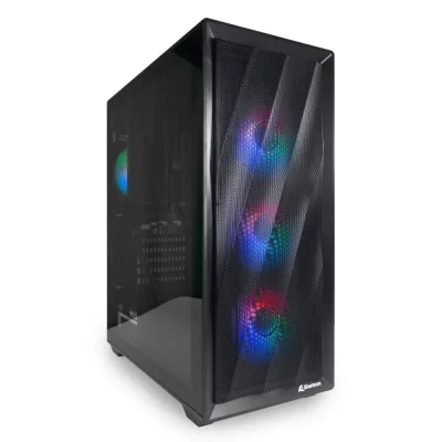 GGPC Reaper AMD 7700 / RTX 5060 Геймърски компютър