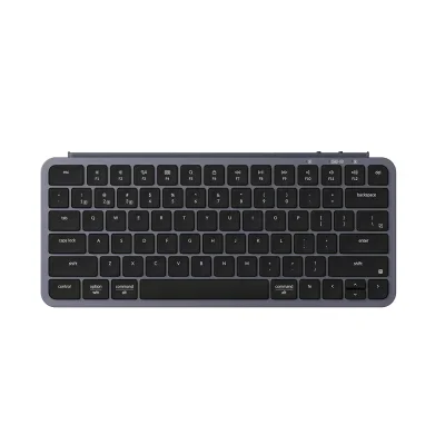 Keychron B1 Pro Ultra-Slim Wireless Space Gray Безжична клавиатура с тихи Scissor суичове