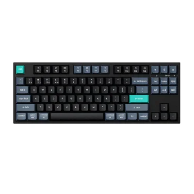 Keychron B33 TKL Deep Black Безжична геймърска клавиатура с мембранни Scissor суичове