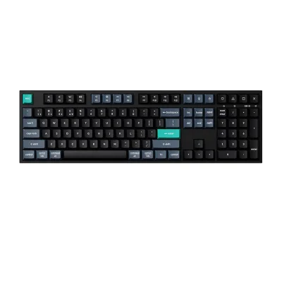 Keychron B36 Deep Black Безжична геймърска клавиатура с мембранни Scissor суичове