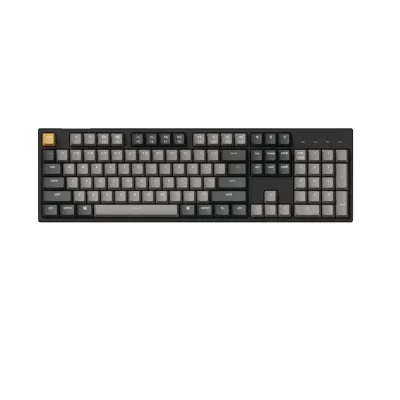 Keychron C2 Pro QMK Full-Size RGB Hot-Swappable Геймърска механична клавиатура с Keychron K Pro Red суичове