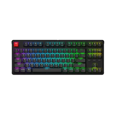 Keychron C3 Pro 8K QMK Hot-Swappable Геймърска механична клавиатура със Keychron Super Brown суичове