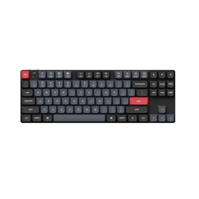 Keychron K1 Pro QMK/VIA TKL Hot-Swappable RGB Безжична нископрофилна геймърска механична клавиатура с Gateron Low Profile Red суичове
