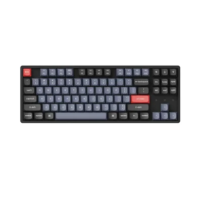 Keychron K8 Pro QMK TKL Aluminium RGB Hot-Swappable Безжична геймърска механична клавиатура с Gateron G Pro Brown суичове