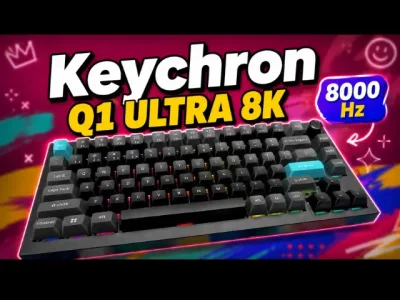 Keychron Q1 Ultra 8K | Солидна конструкция с отлична акустика и 8K polling rate