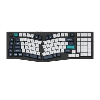 Keychron Q13 Max Alice Layout Carbon Black Безжична геймърска механична клавиатура с Gateron Jupiter Red суичове