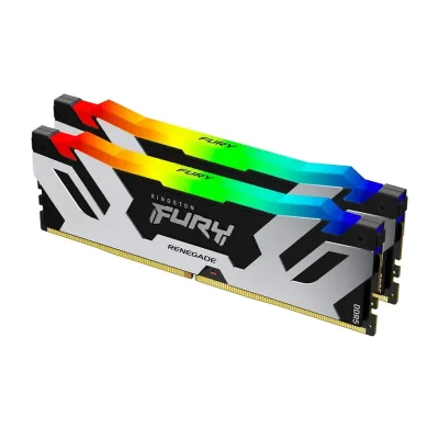 Kingston FURY Renegade Silver 64GB (2x32), DDR5, 6400 MHz, CL32, Intel XMP Рам памет