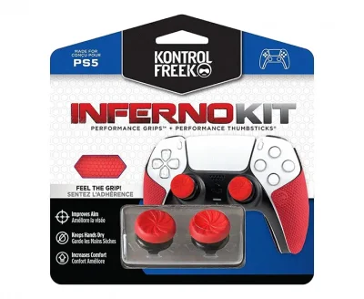 KontrolFreek Performance Inferno Kit Геймърски захвати за PlayStation 5 Dual Sense