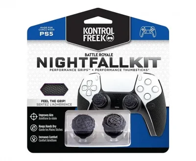 KontrolFreek Performance Nightfall Kit Kit Геймърски захвати за PlayStation 5 Dual Sense