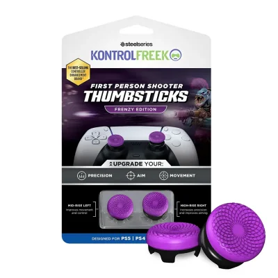 KontrolFreek Performance Thumbsticks FPS Frenzy Edition Геймърски комплект за PlayStation 5 Dual Sense и PlayStation 4 Dual Shock