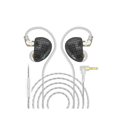 KZ AS16 Pro Black Hi-Fi Геймърски слушалки тапи с микрофон