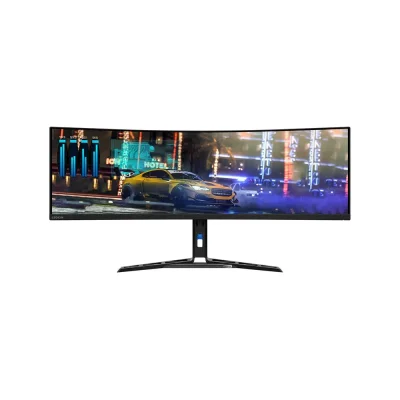 Lenovo Legion R45w-30 44.5", VA, 170Hz, 1ms, 32:9, Dual QHD (5120 x 1440), FreeSync Premium Pro, DisplayHDR 400, 1500R Curved Извит геймърски монитор